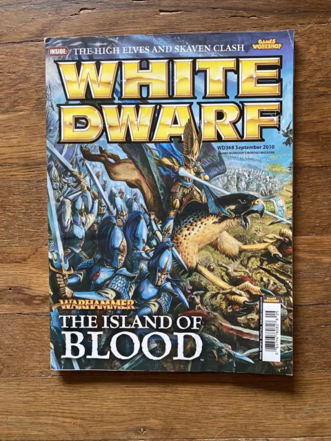 White Dwarf WD368 September 2010 The Island Of Blood Warhammer Game Workshop