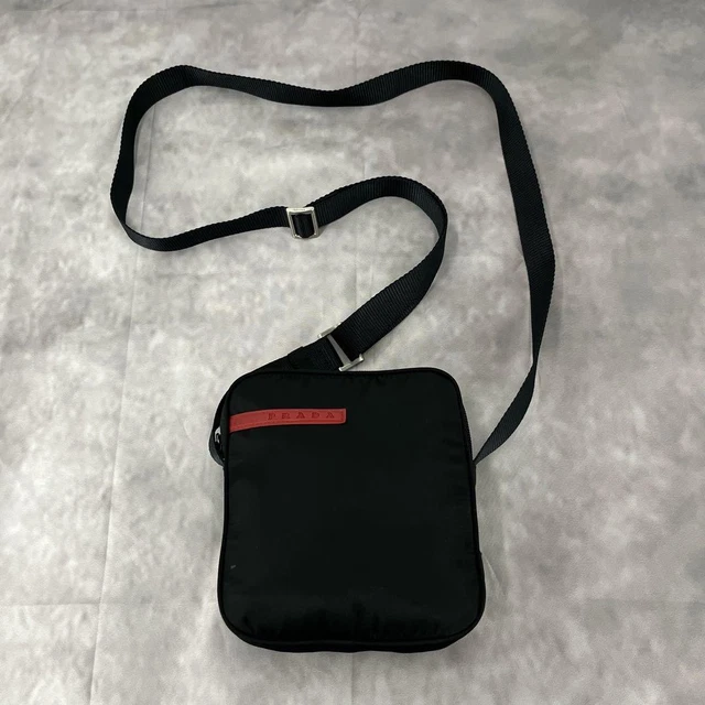 PRADA SPORT 00S Rare Utility Waist Crossbody Tech Bag