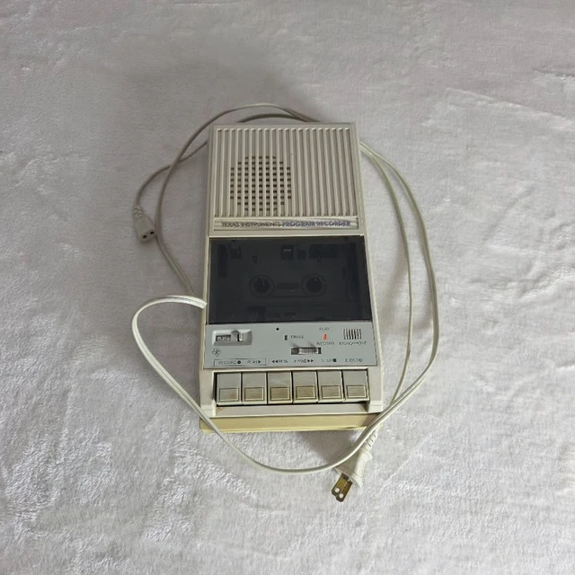 Magnétophone à Cassettes Texas Instruments Program PHP2700 - Vintage 1980