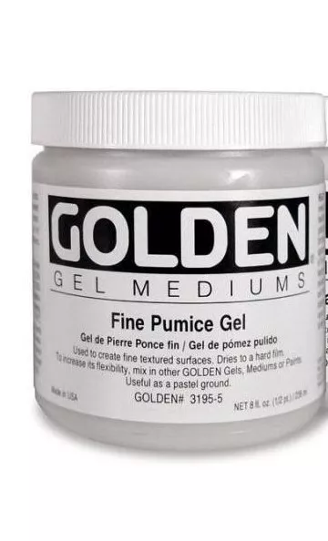 GOLDEN ACRYLIC : Fine Pumice Gel : 236ml : 473ml : 946ml