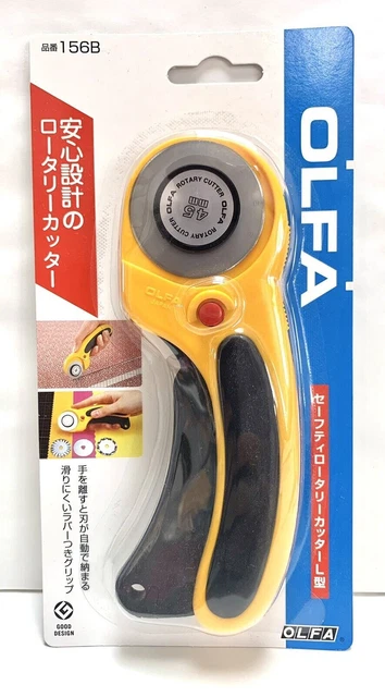 OLFA Sicherheits-Rotationsschneider / 45 mm / L-156B / RTY-2/DX