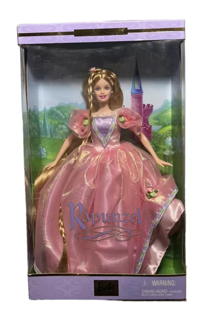 Barbie As Rapunzel Doll Collector Edition 2001 Mattel 53973 New In Box