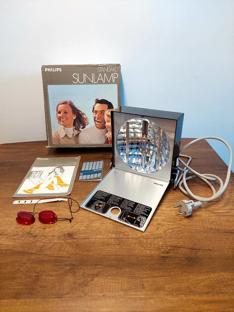 Lámpara solar estándar vintage Philips HP3112