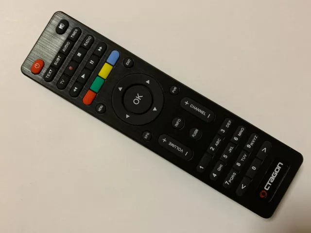 OCTAGON Original Fernbedienung geeignet für SF98 HD Receiver Schwarz