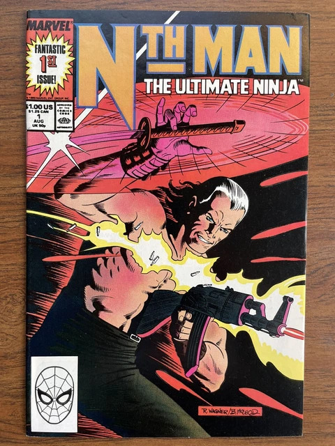 Nth Man: The Ultimate Ninja #1 (1989) Marvel Comics | VF | FREE SHIPPING