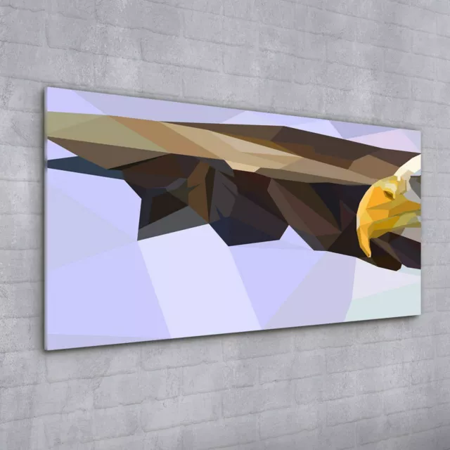 Acrylglasbild Wandbild Plexiglas 100x50 Vogel Tier Adler minimalistischer Stil