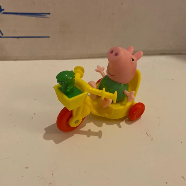 NICK JR. PEPPA Pig Brother Tricycle Yellow Dinosaur Big Wheels