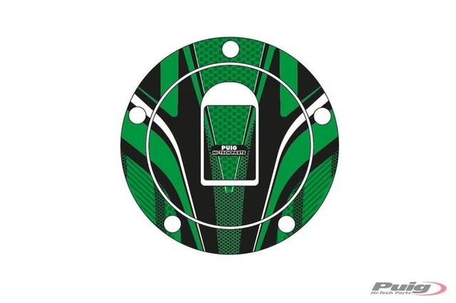 Protection Bouchon Essence Résine 3D Kawasaki VERSYS 1000 GP-595(NWS) Vert - Autocollant Tank Pad