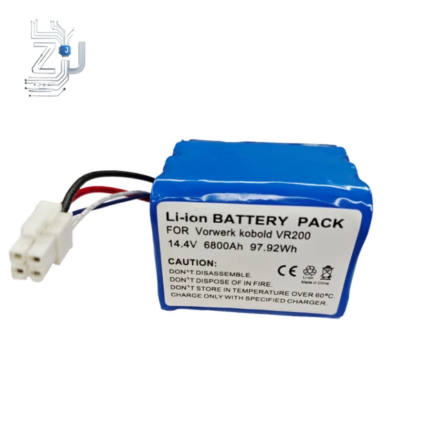 BATTERY FOR VORWERK Kobold VR200 20884-1 High Quality and Fast