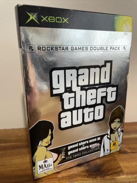 Grand Theft Auto Xbox Collection Double Pack Gta 3 Vice City