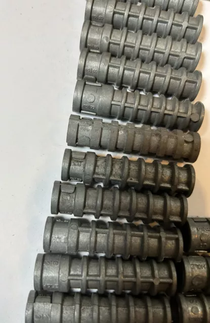 3/8" Dia Lag Shield Anchor, 2 1/2" Long (5/8" Hole Size). Package of 15.