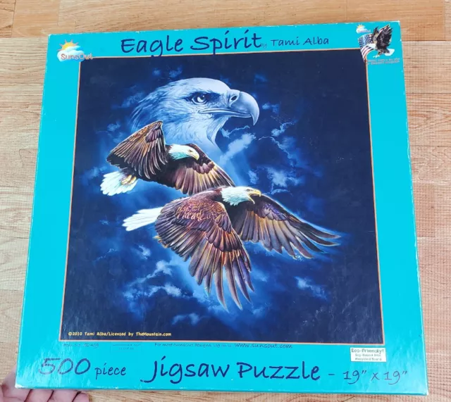 Sunsout Eagle Spirit by Tami Alba 500 Piece Jigsaw Puzzle