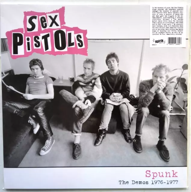 SEX PISTOLS Spunk The Demos 1976-1977 limited pink reissue LP Album vinyl record