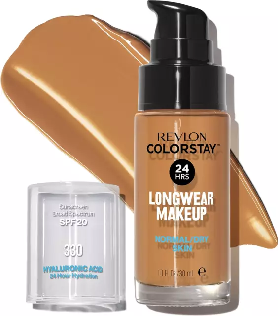 Revlon ColorStay Makeup Foundation for Normal/Dry Skin - 30 ml, Natural Tan