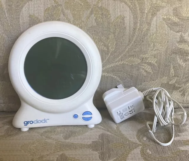Reloj Gro Entrenador del Sueño Groclock Temporizador de Vigilia Niños Reloj de Crecimiento The Gro Company