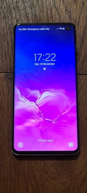 Samsung Galaxy S10 G973U 128GB Factory Unlocked Android Smartphone Used ( Used - Good) 