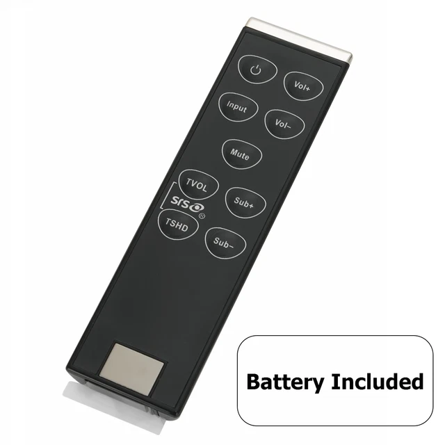 New Remote Replace for Vizio Speaker Little Soundbar VSB200 VSB210 VSB210WS