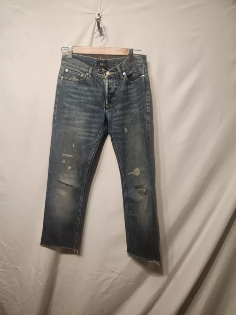 APC Denim Jeans Hipster Size 28x24