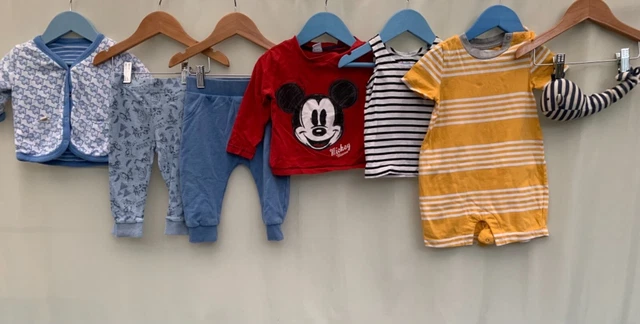 Boys bundle of clothes age 6-9 months disney next gap
