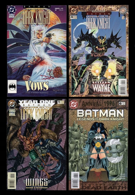 Batman Legends of the Dark Knight Annual #2 #4 # 5 #6 DC Comics