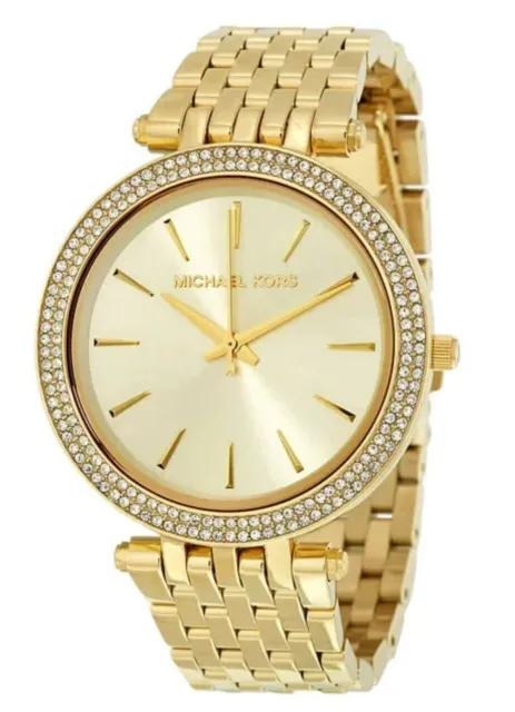 Michael Kors MK3191 Darci Gold-Tone Stainless Steel Bracelet 39mm Women's Watch