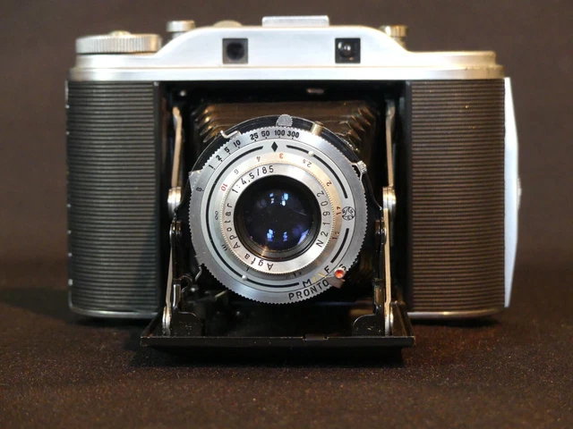 EV22-0150T AGFA Isolette III Kamera Apotar 1:4,85/85 Prontor-S Zustand g-s. gut 2