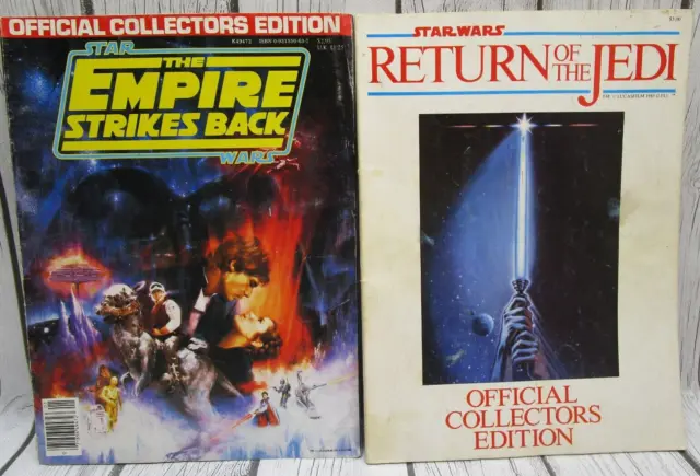 Empire Strikes Back & Return Of The Jedi Official Collectors Edition Star Wars