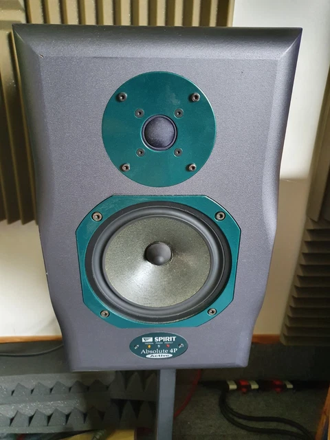SOUNDCRAFT SPIRIT ABSOLUTE 4P Active Powered Studio Monitors Speakers £ ...
