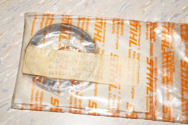 Molla Di Rinulo Stens Per Stihl FS, HS, BG - Ricambio 4112-195-1600 / 41121951600 - Foto 4