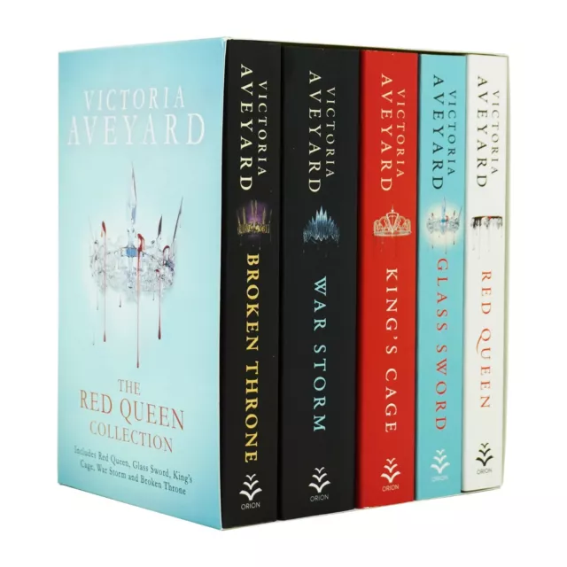 Victoria Aveyard Red Queen Series 5 Books Collection Set -Young Adult -Paperback