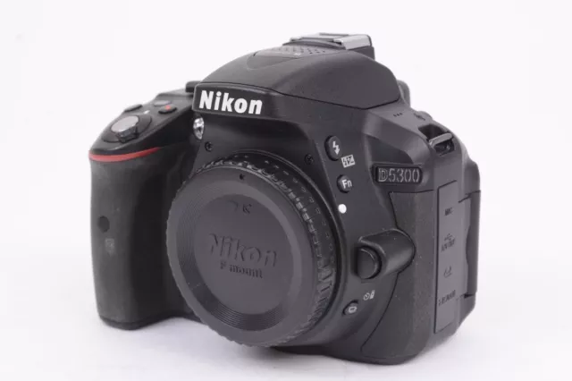 Nikon D5300 24.2 MP Digital SLR Camera Body Only Shutter Count 100 MINT #T46568