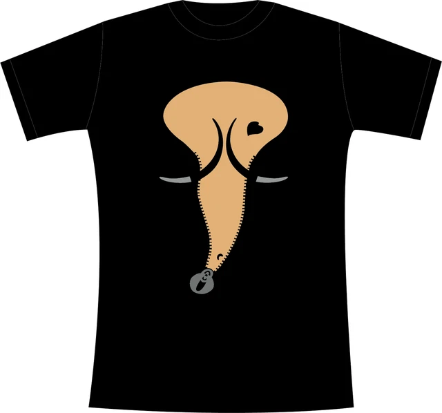 T-SHIRT MAGLIETTA DONNA S - M - L - XL "ZIP con SENO" Divertente FUNNY hot SEXY