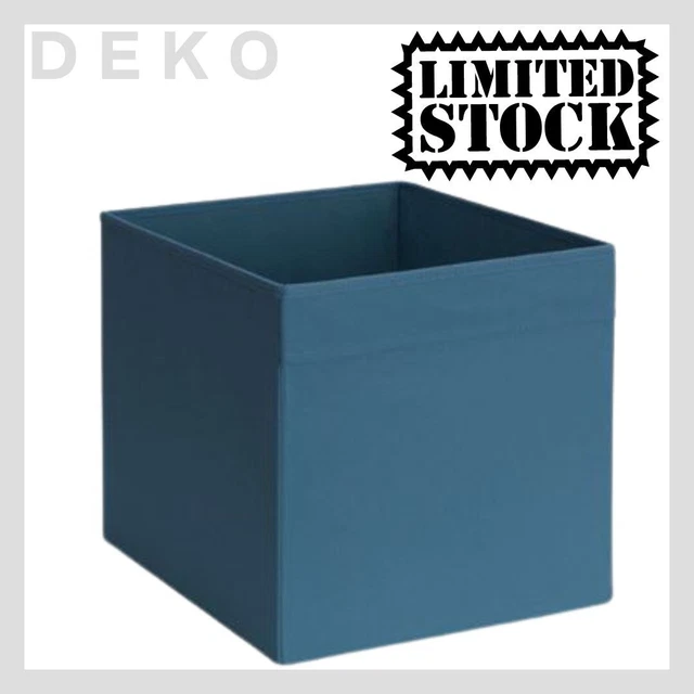 IKEA BLUE DRONA Storage Box For Kallax LIMITED STOCK DISPATCHED WITHIN