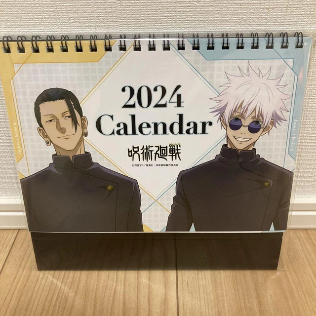 JUJUTSU KAISEN 2024 Desk Calendar Kaitama Tamaori Gojo Satoru Natsuyu