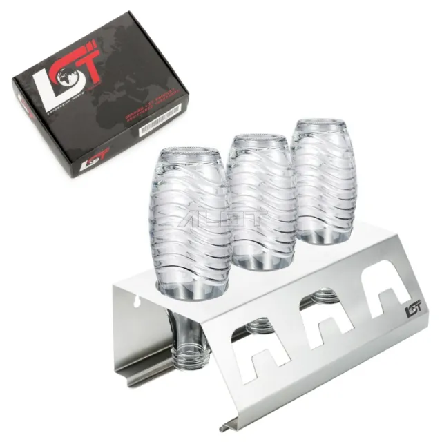 Edelstahl Abtropfgestell Karaffenhalter für Wassersprudler PET / Glas Flaschen