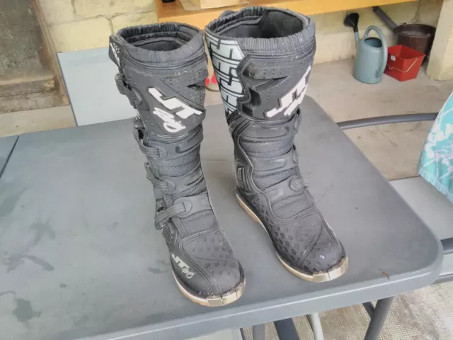 Bottes moto JT Racing taille 41