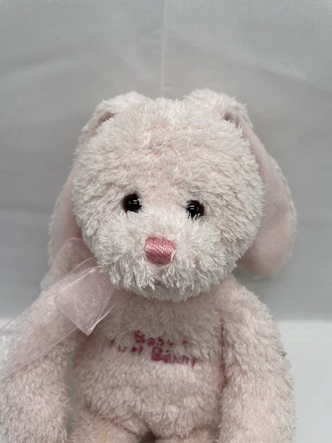 Gund Baby My First Bunny Pink White Plush Stuffed Animal 36431