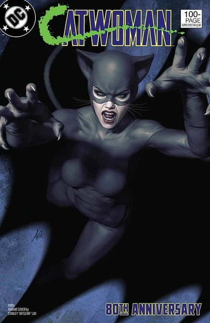 Catwoman 80Th Anniversary Super Spect #1 1980S Artgerm Variant Dc Comics