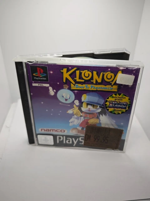 Klonoa: Door to Phantomile (Sony PlayStation 1, 1997) WATA GRADED 9.8 A+ RARE