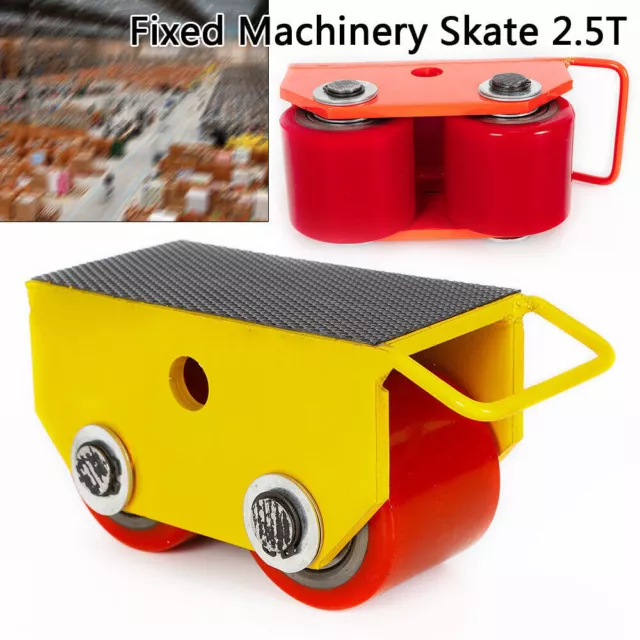 Machinery Mover Heavy Machine 5500lb/2500kg 2.5Ton Dolly Equipment Roller Skates