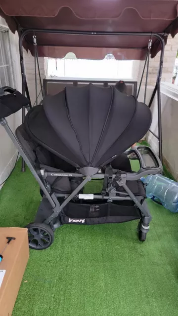 Joovy Caboose S Too Sit Stand Premium Double Stroller