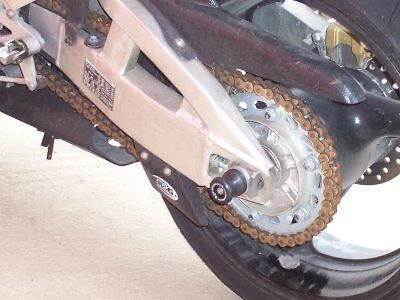 R&G Toe Chain Guards Carbon Look (ABS Shark's Fin) Yamaha XJR1200 1995 - 1999