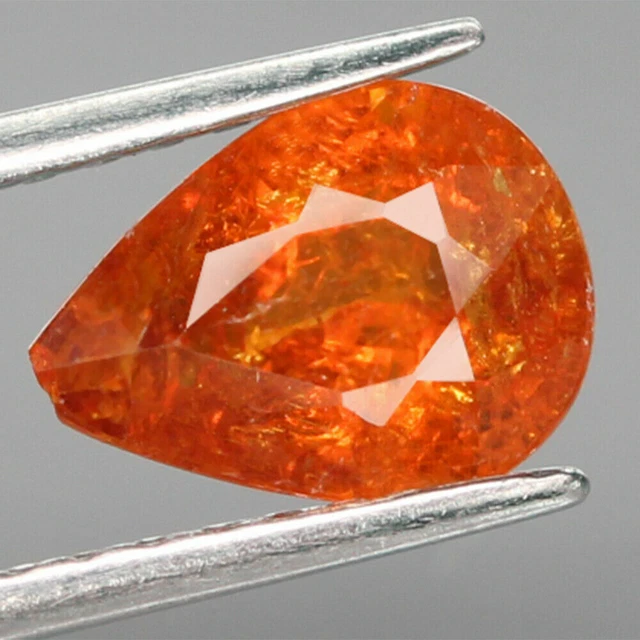 ★★ Rare !  Spessartite Orange De Namibie : 2,42 Carats ★★ P145.119
