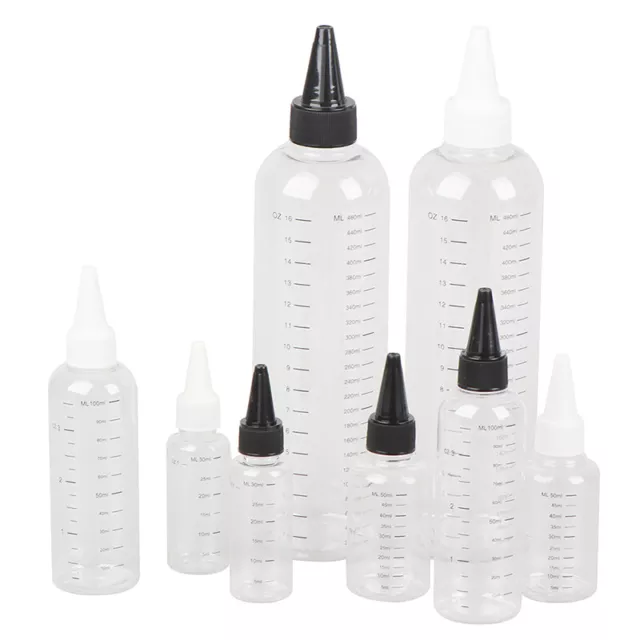 Plastic Refillable Bottle Oil Liquid Dropper Bottles Pigment Ink Contain-lk LN 7