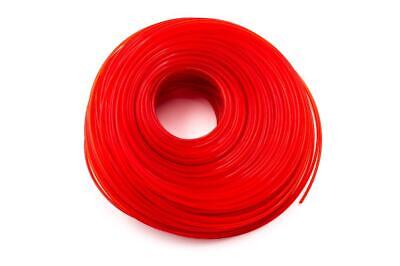 Einhell rouge 2mm x 100m pour Bosch Einhell Corde pour taille-herbe 