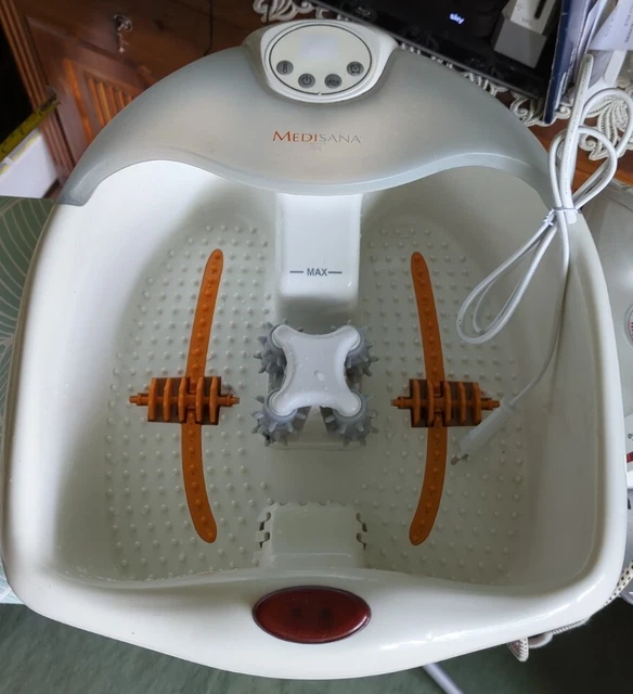 Medisana FS 885 Fußsprudelbad mit Rotlicht und Wassererwärmung