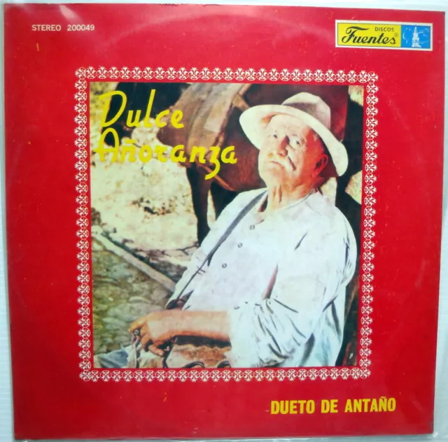 Dueto De Antano Dulce Anoranza LP Near-Mint Bolero Pasillo Criolla
