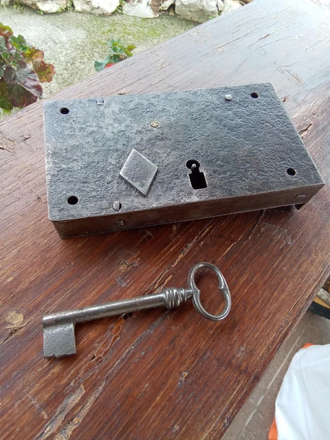 ARMADIO ARMADIO CASSETTO Delicato Vintage Armadio Porta Serratura In - Foto 8