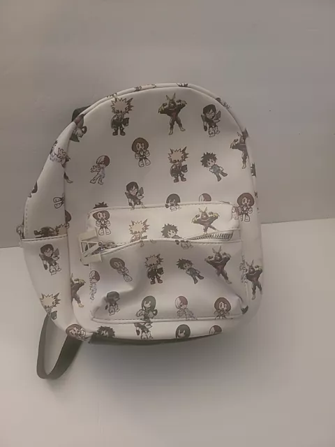 My Hero Academia Character Chibi Mini Backpack Bag White Anime Hot Topic