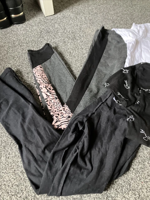 girls 12-13 years clothing bundle leggings jumper t shirts 3